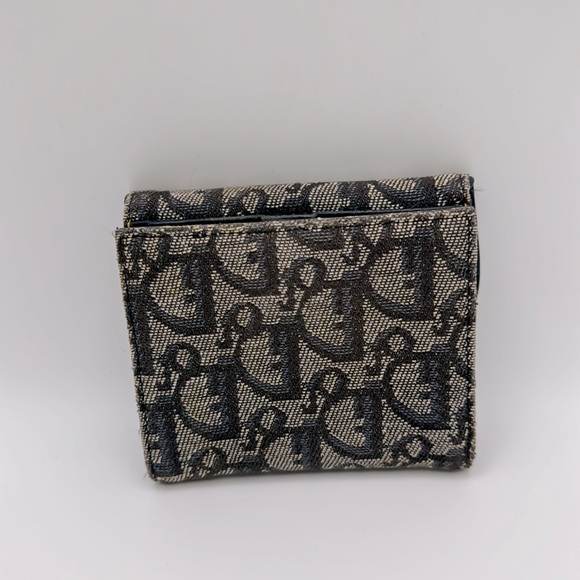 Christian Dior Wallet Saddle Lotus Oblique Jacquard with Unbranded Chain - Picture 9 of 16